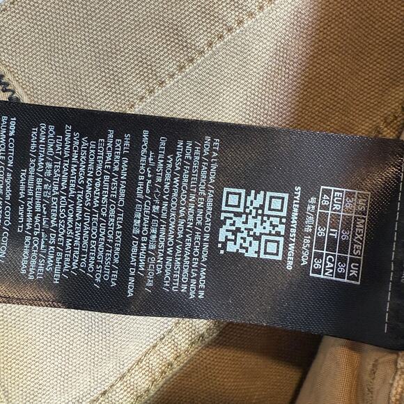 GUESS Men's Straight-Fit Cotton Car Impact Grey 36x32 $108 - Picture 9 of 9